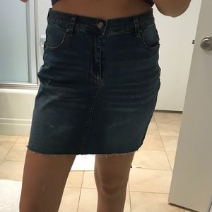 BDG denim skirt